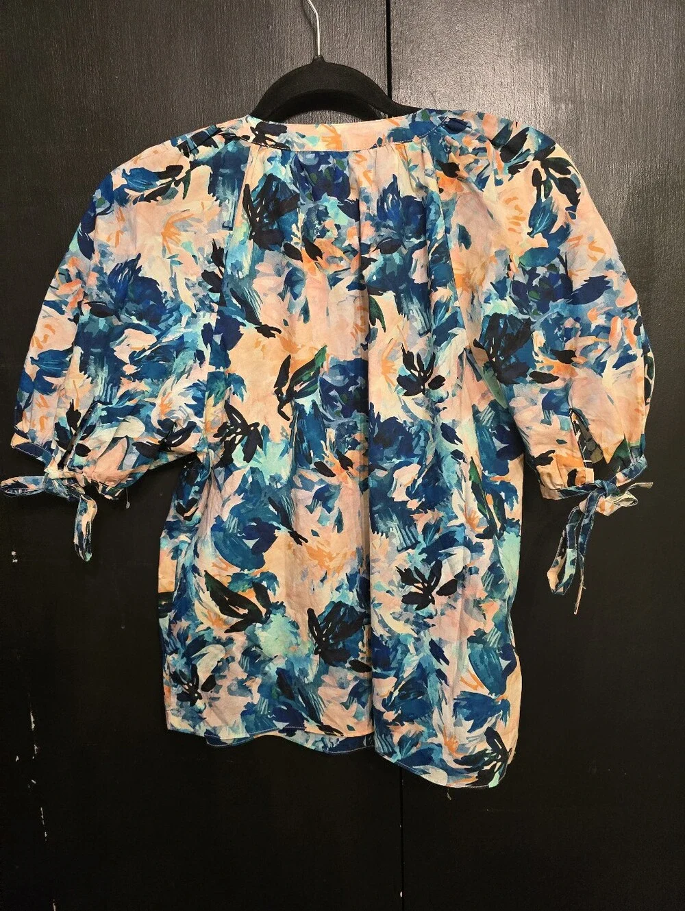 Ulla Johnson Vienne Blouse In Delphinium Size 4- Excellent Condition